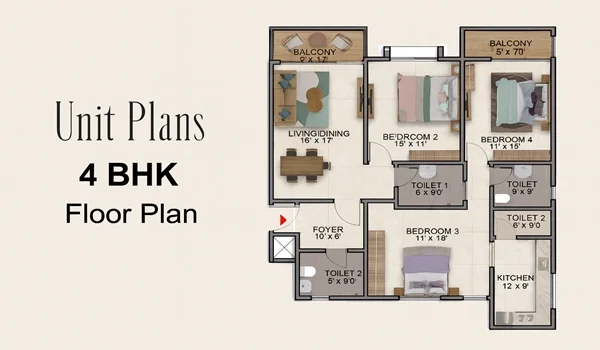 4 BHK
