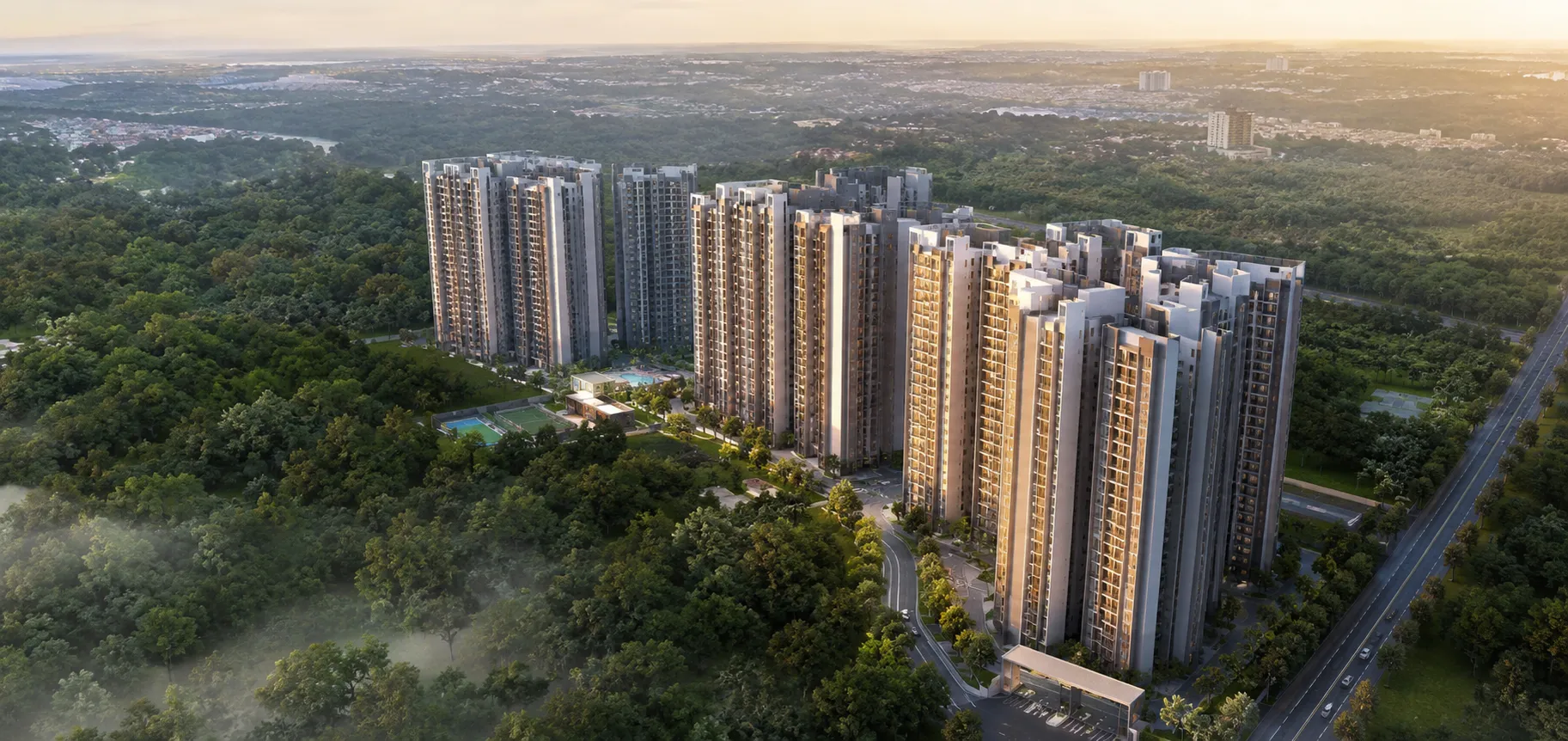 Prestige Fernvale Night View Prestige Fernvale Night View