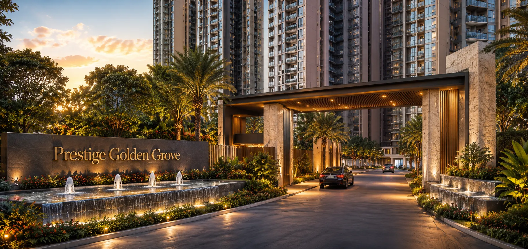 Prestige Golden Grove Night View Prestige Golden Grove Night View