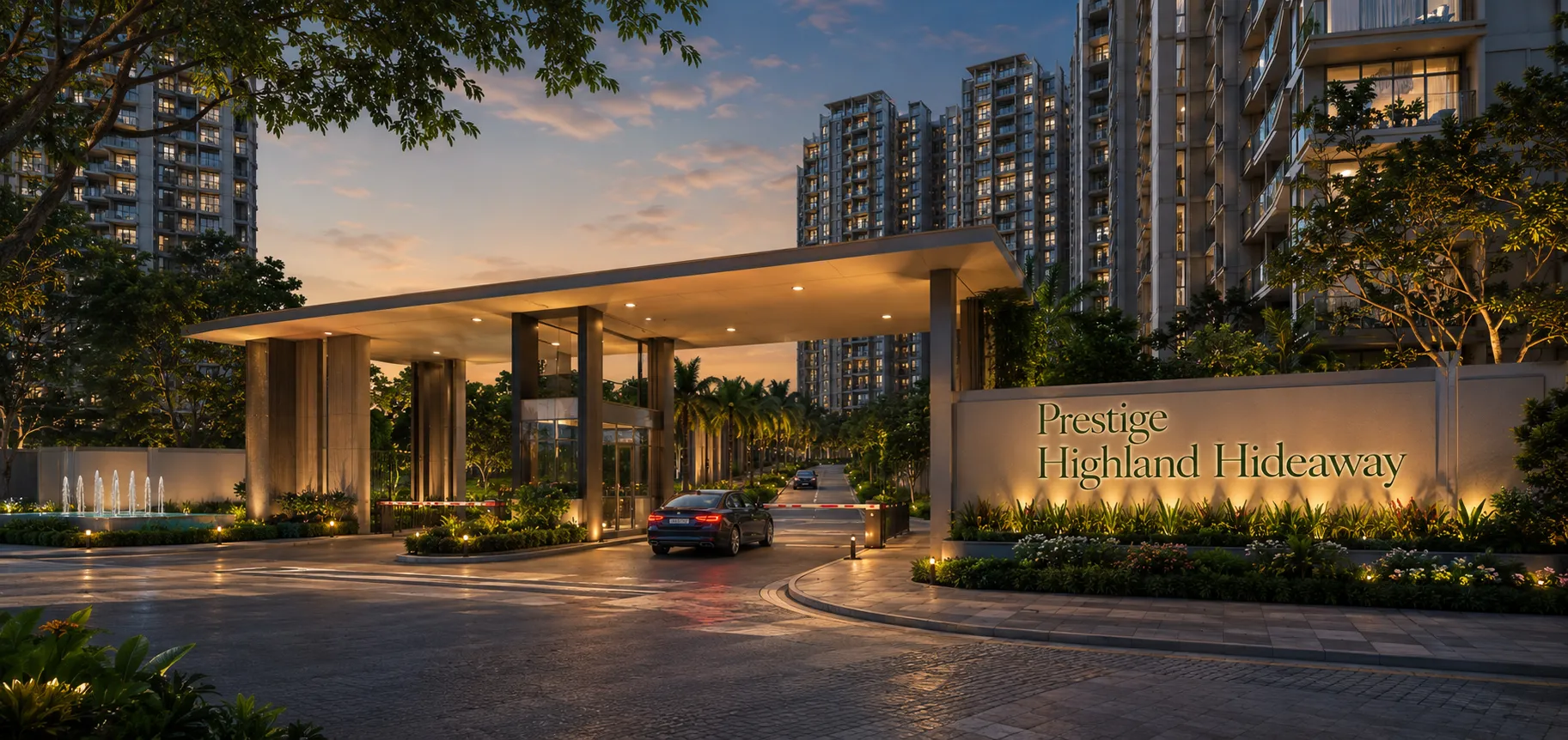 Prestige Highland Hideaway Entrance View