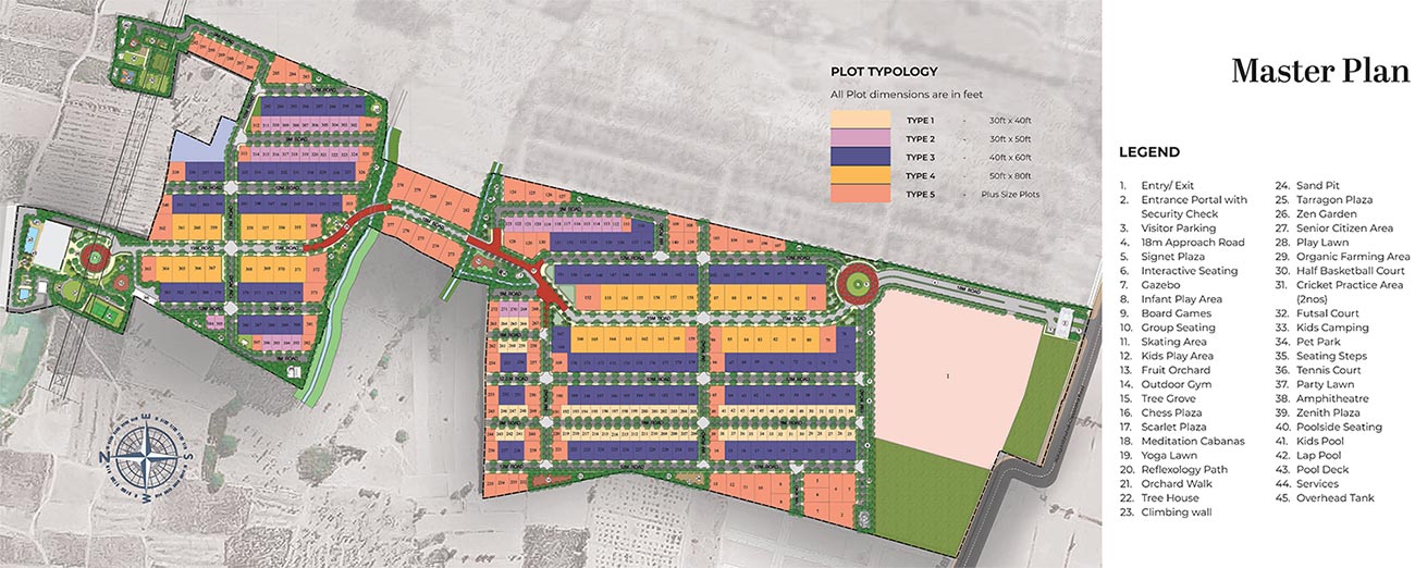 Master Plan for Prestige Marigold