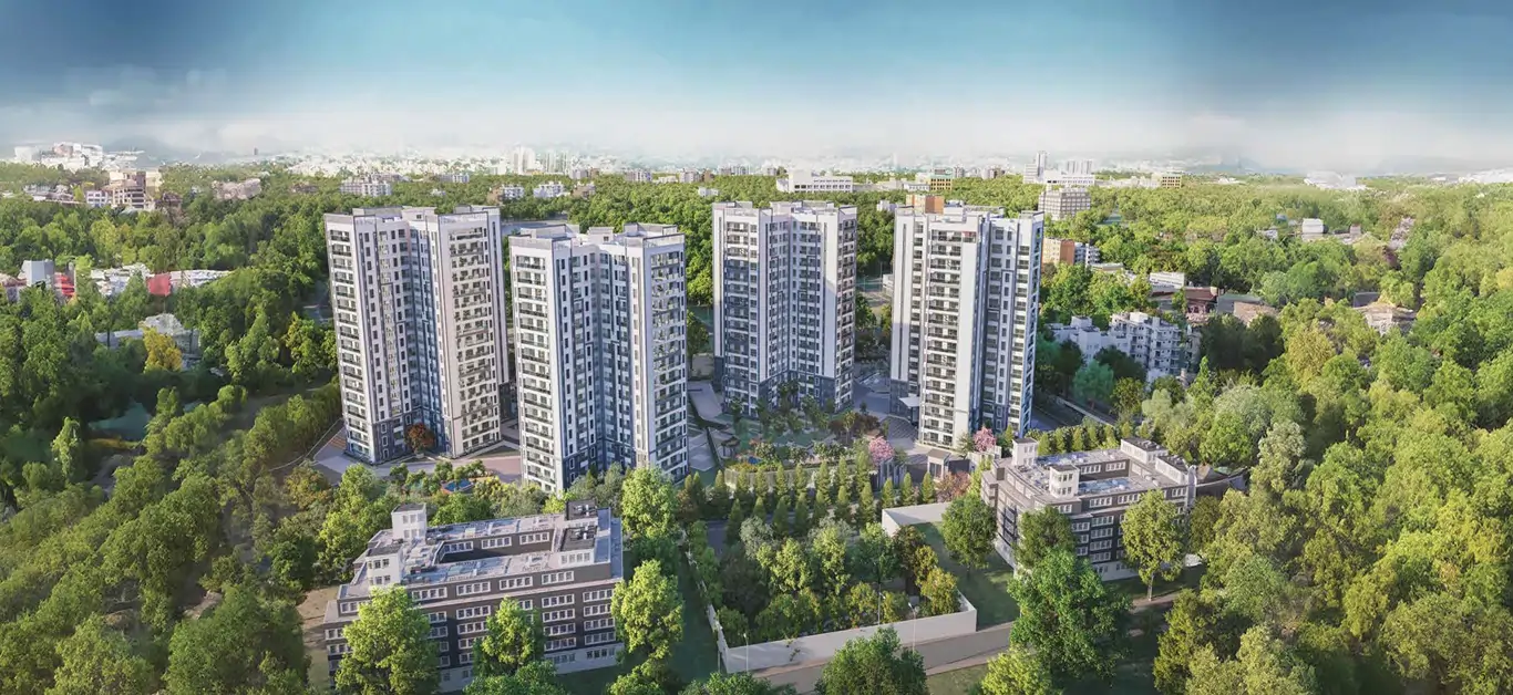 Prestige Pine Forest Prestige Pine Forest Luxury Apartment complex at Pattandur Agrahara, Whitefield, Bengaluru, Karnataka