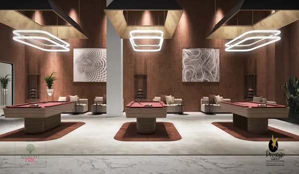 Two-level 105,884 sq. ft. clubhouse with luxury amenities at Prestige Raintree Park