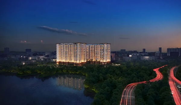 Prestige Somerville Aerial View Overlooking Varthur Lake
