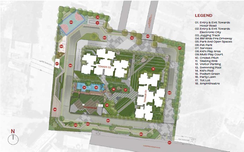 Prestige Suncrest Master Plan