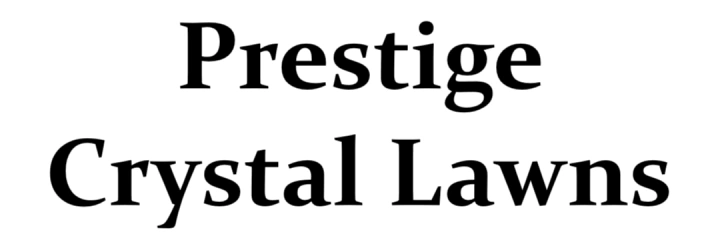 Prestige Crystal Lawns Logo