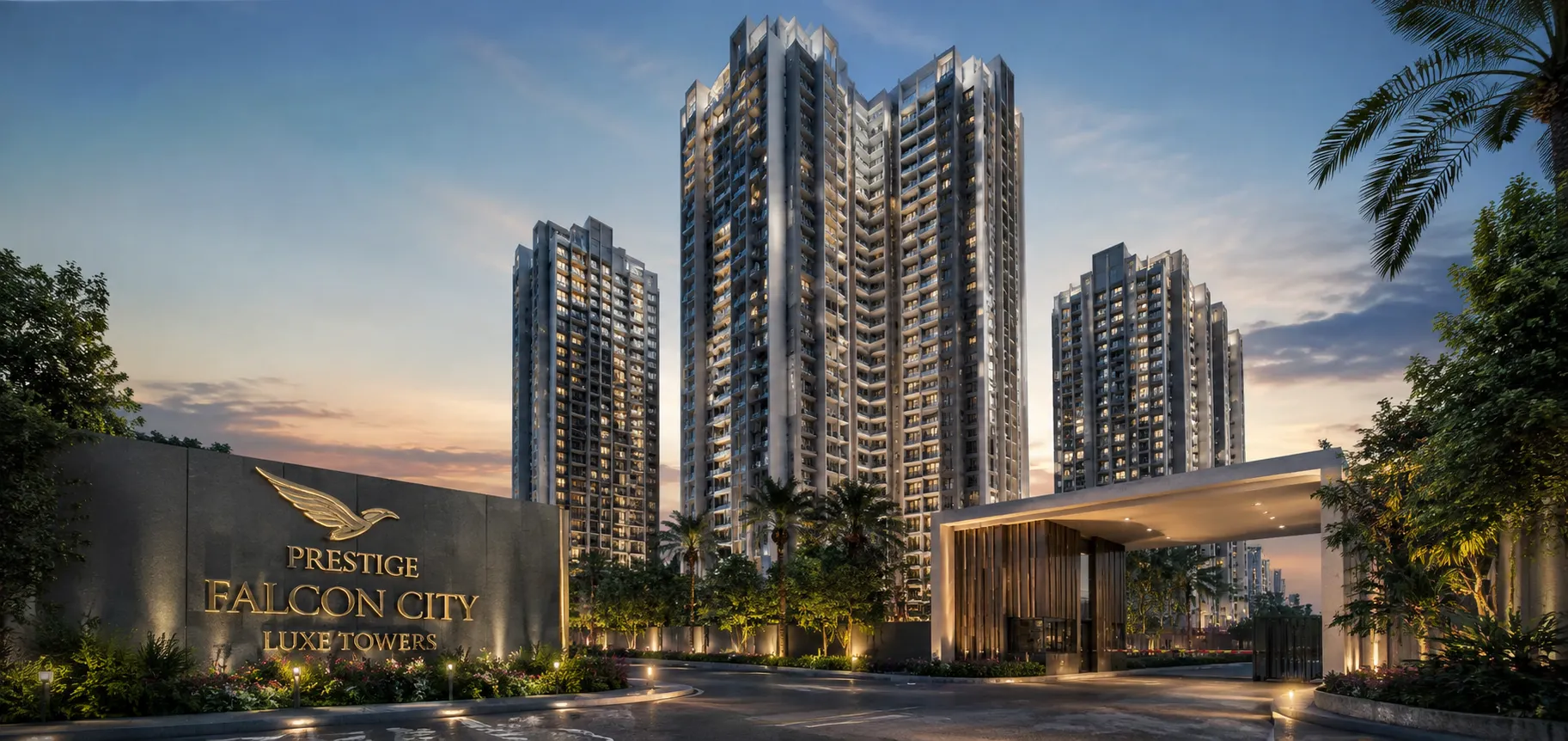 Prestige Falcon City Luxe Towers Prestige Falcon City Luxe Towers
