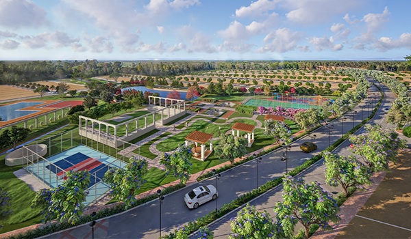 Prestige Gardenia Estates Aerial View