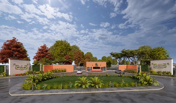 Prestige Gardenia Estates Entrance View