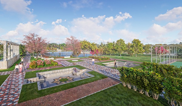 Prestige Gardenia Estates Garden Area