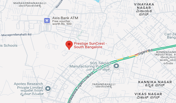 Prestige Suncrest Address