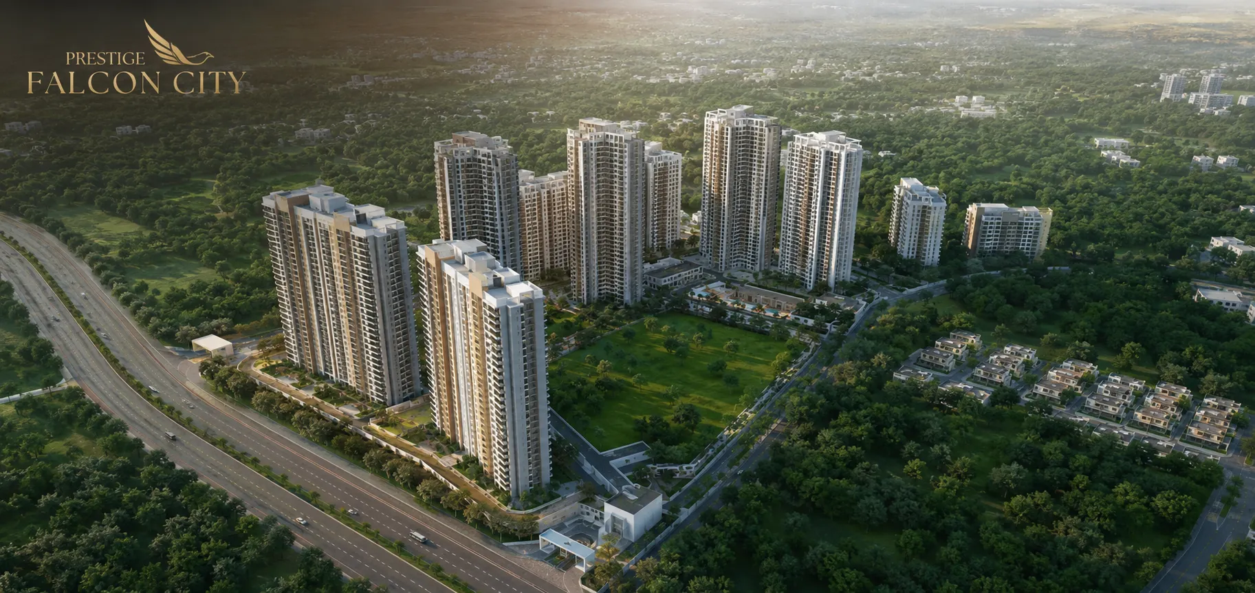 Prestige Falcon City Chennai Tower View Prestige Falcon City Chennai Tower View