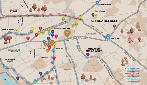 The Prestige City Ghaziabad Address