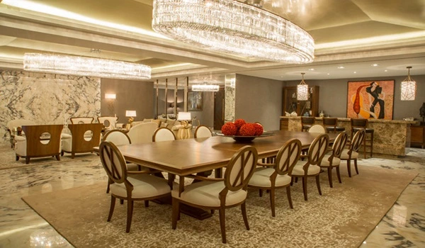 The Prestige City Ghaziabad Dining Area
