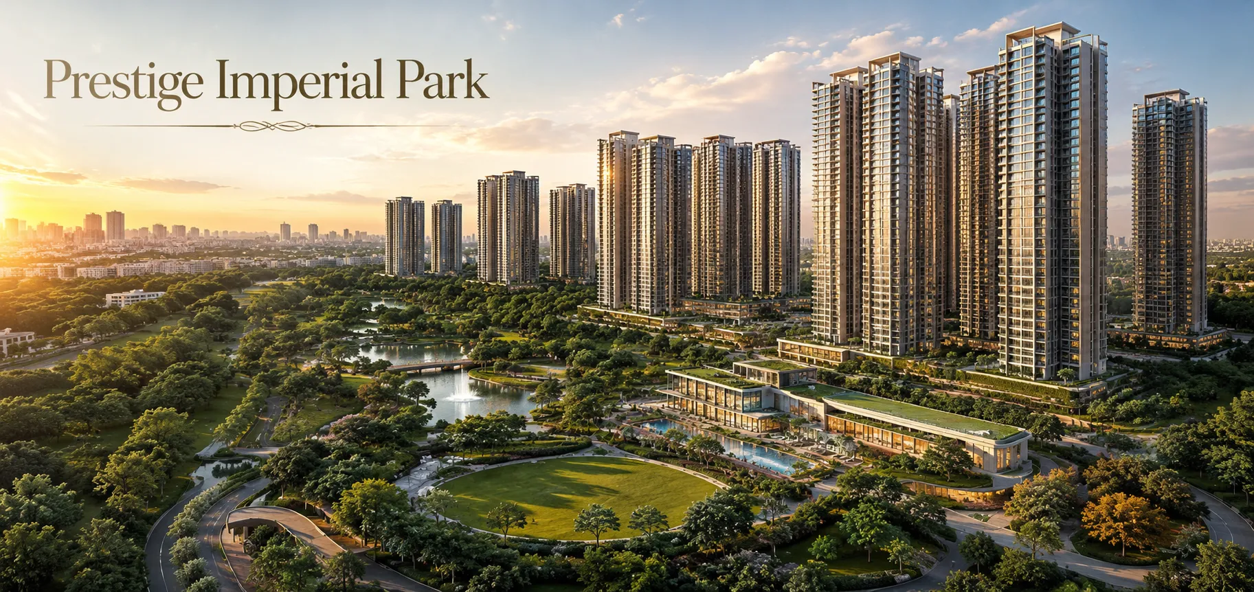 Prestige Imperial Park Aerial View Prestige Imperial Park Aerial View