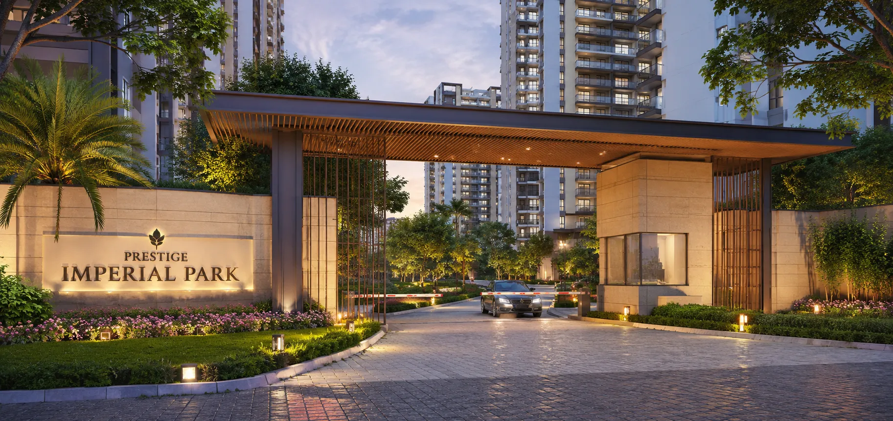 Prestige Imperial Park Entrance View Prestige Imperial Park Entrance View